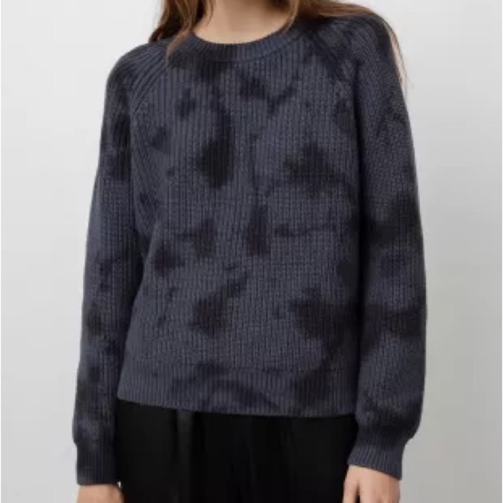 Rails Sweater Womens XXL Venus Tie-Dye Iron Black Grunge Punk Knit Pullover
